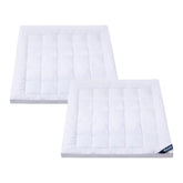Kuber IndustriesMattress Topper/Padding|Mattress For Comfortable Sleep 6 x 6 Feet|Pack Of 2|WHITE
